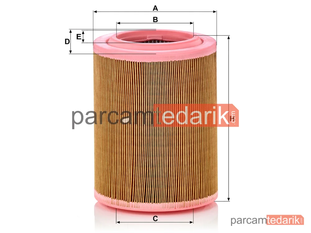 MANN FILTER C18003 | Hava Filtresi — Alfa Romeo 159 1.9 JTS 05-11, 2.2 JTS 05-11, 3.2 JTS 08-11