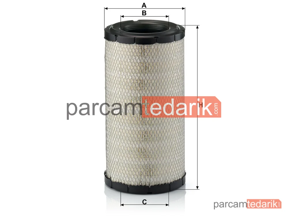 MANN FILTER C19416 | Hava Filtresi — Mercedes-Benz Travego O580 03=>, Setra 400 Serisi 03=>