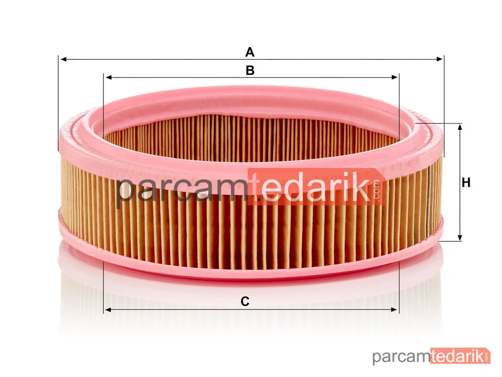 MANN FILTER C2021 | Hava Filtresi — Austin Metro 1.0-1.3 80-90, MG Metro 1300 82-90, Rovermini-Moke 1.0 86-93
