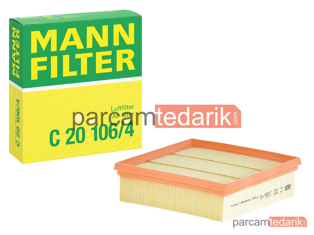 MANN FILTER C20106/4 | Hava Filtresi — Opel Corsa E 1.0-1.2-1. 14=>