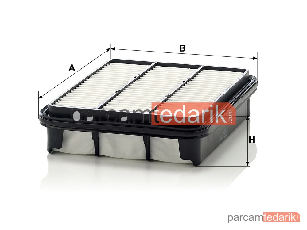 MANN FILTER C2438 | Hava Filtresi — Mazda Xedos 9 2.0-2.5 24V 93-00, 2.5 V6 00-02