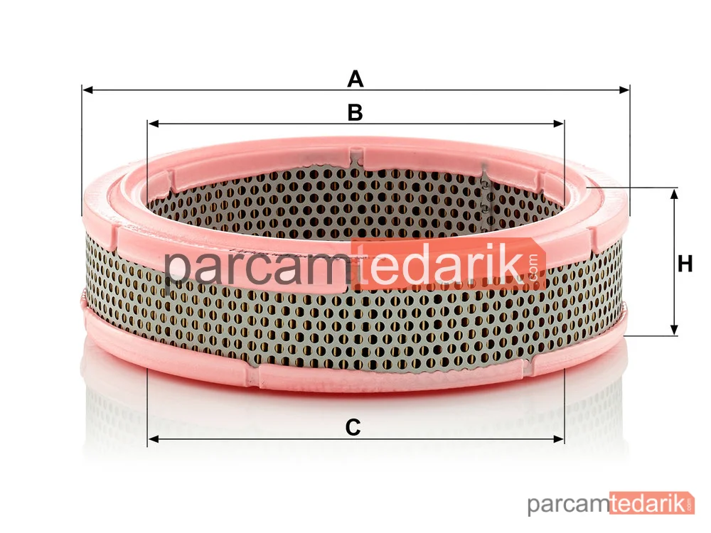 MANN FILTER C2443 | Hava Filtresi — Fiat Argenta 1600 İ.E 81-85, 1600 81-85, 2000 78-85