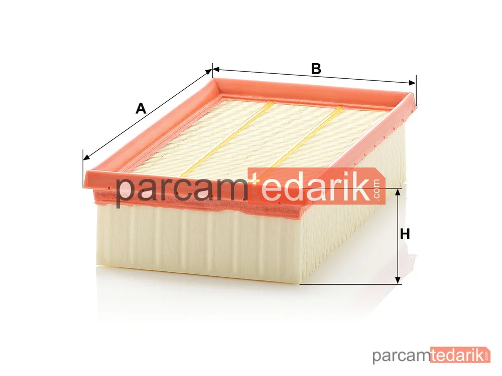 MANN FILTER C2485/2 | Hava Filtresi — Renualt Clio II 1.5 DCİ 07-09, 1.6 16V 05-14, .0 16V 06-14