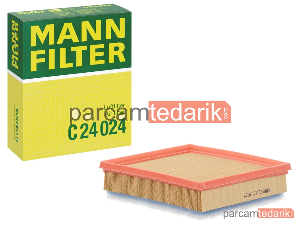 MANN FILTER C24024 | Hava Filtresi — BMW 114-116-118-120-125 12-19, 316-318-320 11-18
