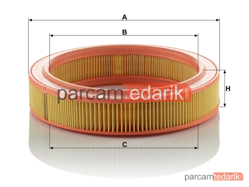 MANN FILTER C2534 | Hava Filtresi — Ford Fiesta II 1.0 83-89