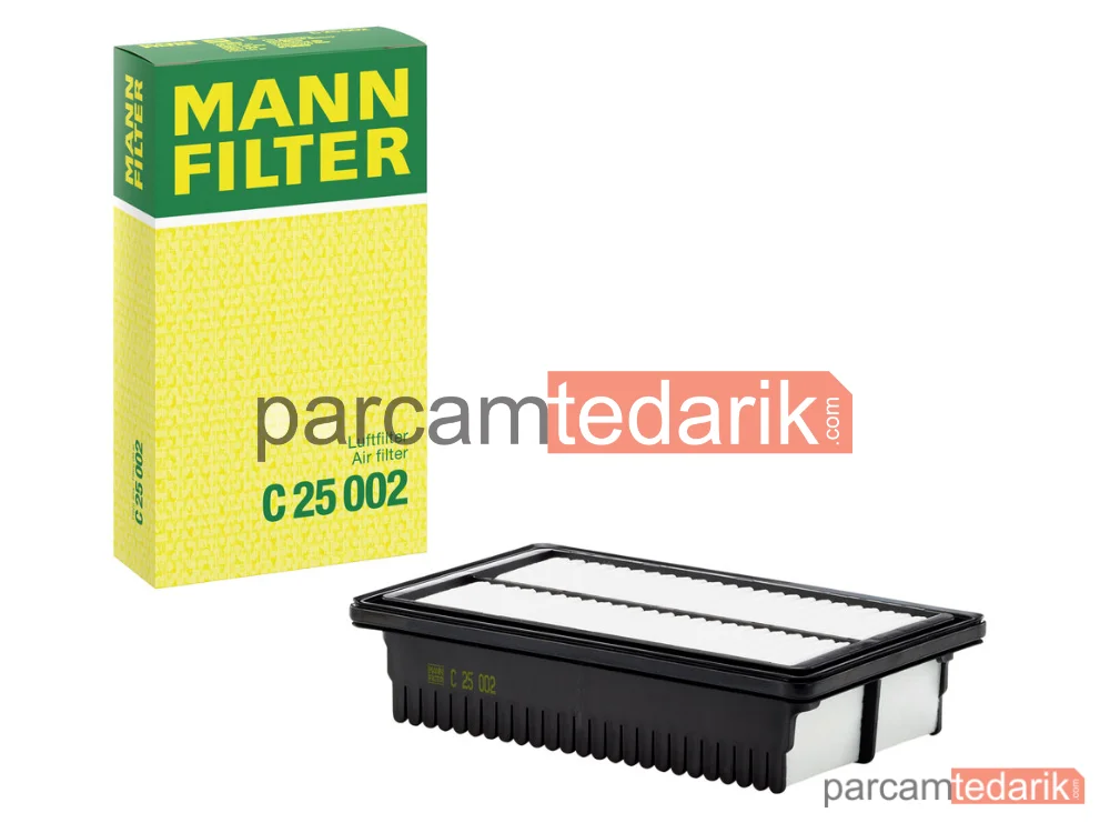 MANN FILTER C25002 | Hava Filtresi — Hyundai I20 1.0 T-GDİ 16+, 1.2-1.4 14+, 1.1-1.4 CRDİ 14+
