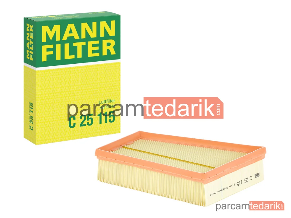 MANN FILTER C25115 | Hava Filtresi — Renault Fluence 1.6 16V 10=>, 2.0 16V 10=>, 1.5 DCİ 10=>