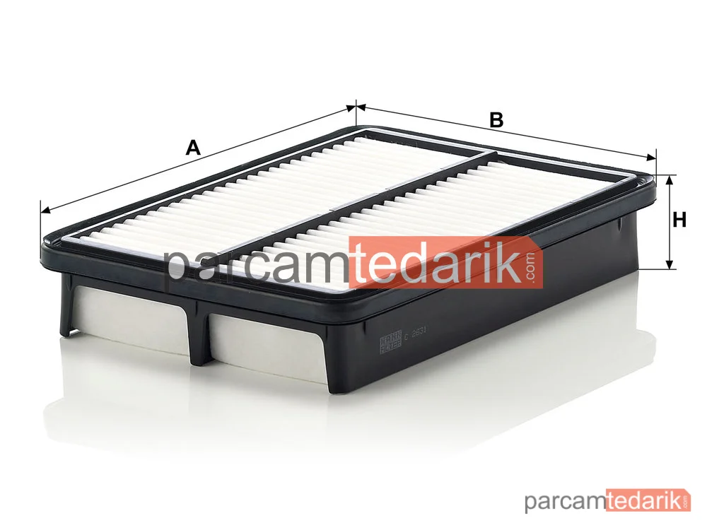 MANN FILTER C2631 | Hava Filtresi — Hyundai Tucson 2.0 04=>
