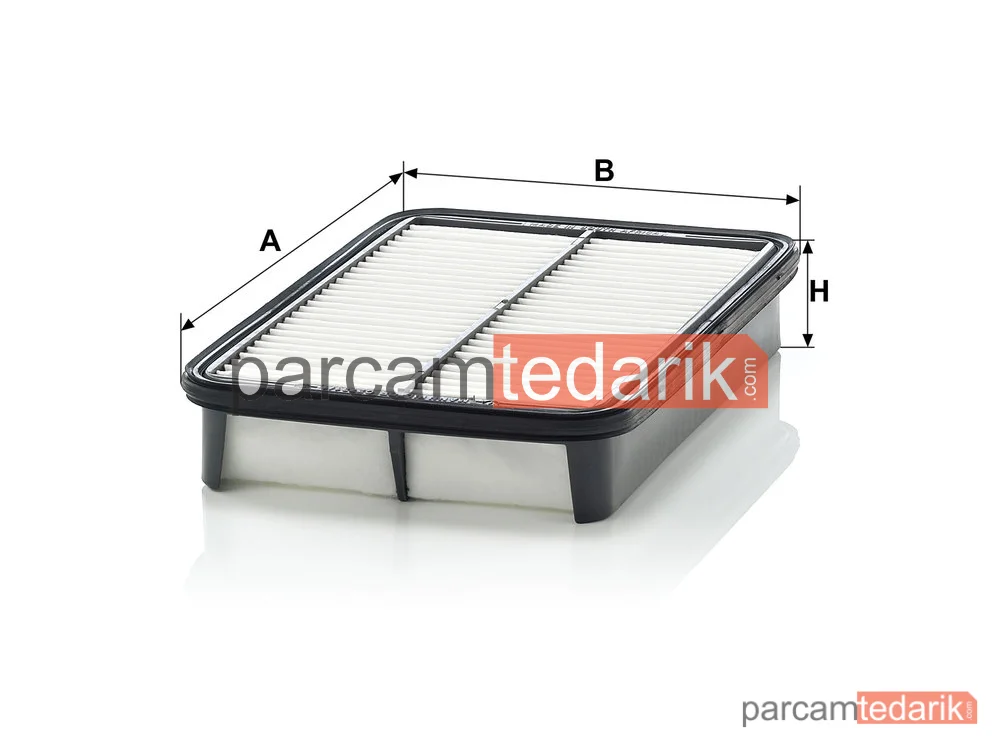 MANN FILTER C2731/1 | Hava Filtresi — Toyota Corolla .6 91-97