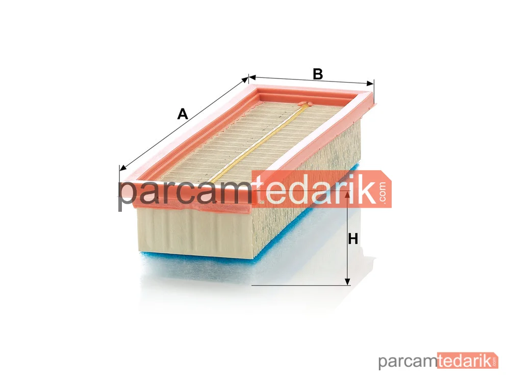 MANN FILTER C2859 | Hava Filtresi — Fiat Doblo MPV 1.4 05=>, Fiorino 1.4 09=>, Panda 1.2 10-13, 500 1.2 07=>