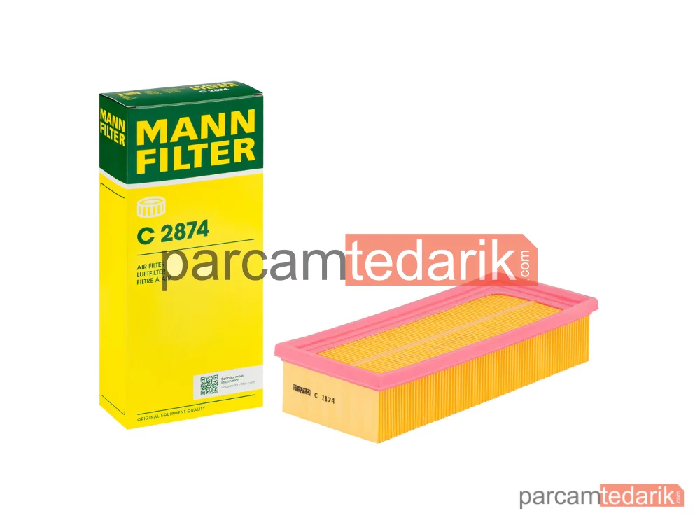 MANN FILTER C2874 | Hava Filtresi — Rover 400 420 Sİ LUX 95-00