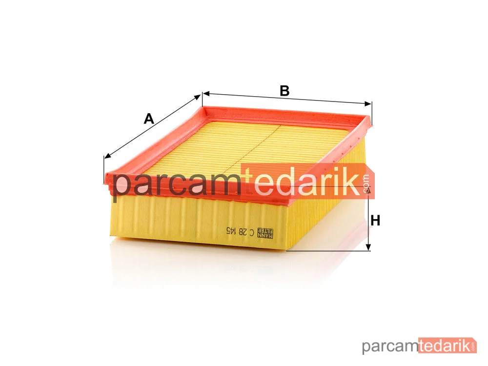MANN FILTER C28145 | Hava Filtresi — Nissan NP300 Navara 3.0 DCİ 10=>