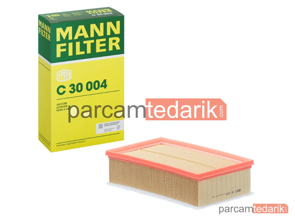 MANN FILTER C30004 | Hava Filtresi — Süngerli VW Passat (B8) 1.6 TDI Dcxa/2.0 TDI 14 =>