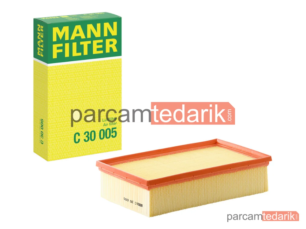 MANN FILTER C30005 | Hava Filtresi — VW Passat (B8) 1.6 TDI Dcxa/2.0 TDI 14 =>, Golf VII 1.6 TDI 12 =>