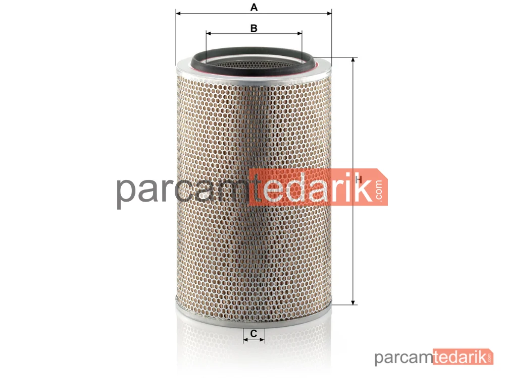 MANN FILTER C301537 | Hava Filtresi — Mercedes-Benz MK 87-96, NG 73-96, SK 87-96