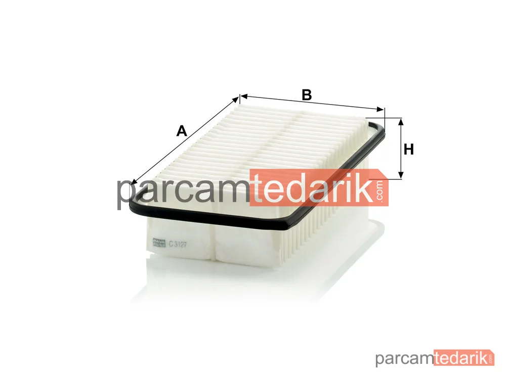 MANN FILTER C3127 | Hava Filtresi — Toyota Yaris 1.4 D-4D 05-12