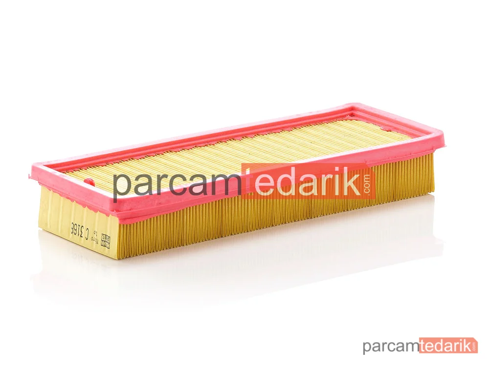 MANN FILTER C3166 | Hava Filtresi — Fiat Fiorino 1.7 D 88-00, Uno 1.7 D 89-93