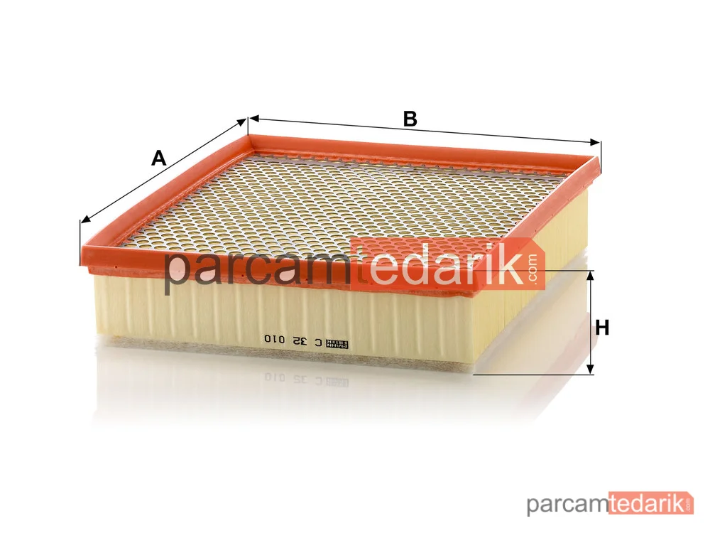 MANN FILTER C32010 | Hava Filtresi — Volkswagen Amarok 2.0 TDİ 10=>