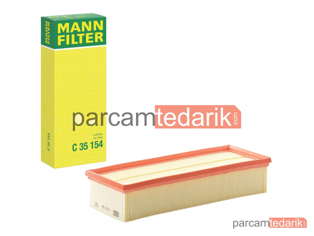 MANN FILTER C35154 | Hava Filtresi — Volkswagen Passat 1.6 TDİ 09-10, 1.9 TDİ 05-10