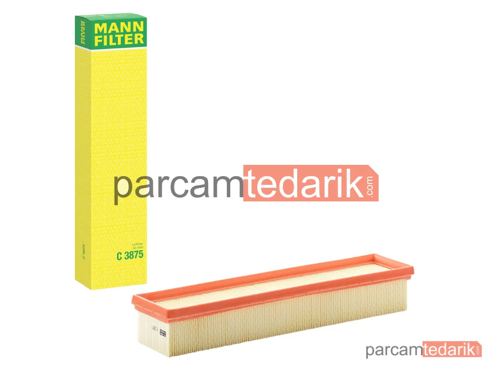 MANN FILTER C3875 | Hava Filtresi — Renault Clio II 1.5 DCİ 01-10, Kangoo 1.5 DCİ 01=>