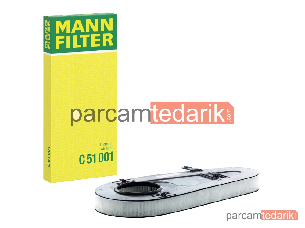 MANN FILTER C51001 | Hava Filtresi — BMW 5 F10 10-16, 5 Touring F11 10-17