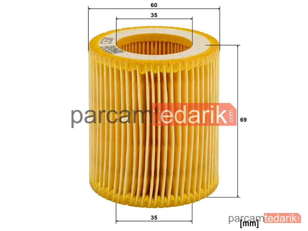 MANN FILTER C630 | Endüstriyel Filtre