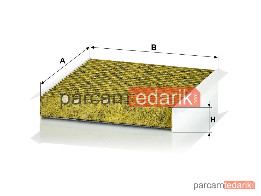MANN FILTER FP2040 | Polen Filtresi — Karbonlu Citroen Nemo SW 1.4 09=>, 1.3 HDİ 10=>, 1.4 HDİ 09=>