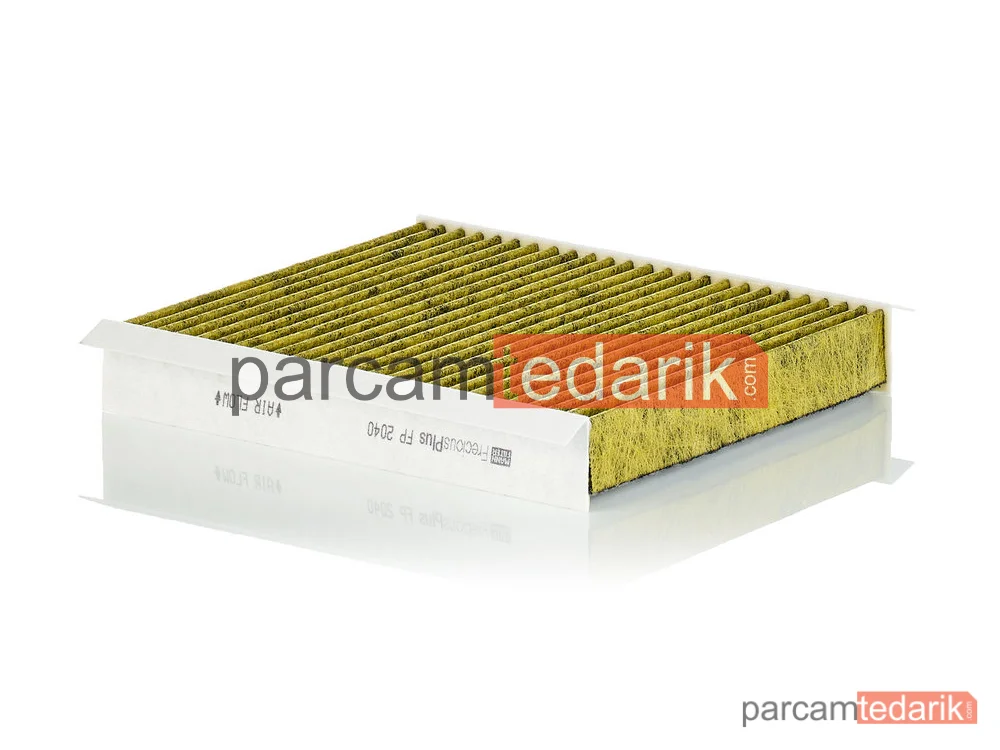 MANN FILTER FP2040 | Polen Filtresi — Karbonlu Citroen Nemo SW 1.4 09=>, 1.3 HDİ 10=>, 1.4 HDİ 09=>