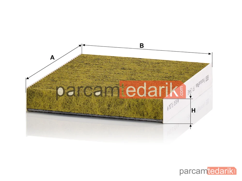 MANN FILTER FP2442 | Polen Filtresi — Karbonlu Saab 9-5 1.6 T 10-12, 2.0 T 10-12, 2.0 T XWD 10-12