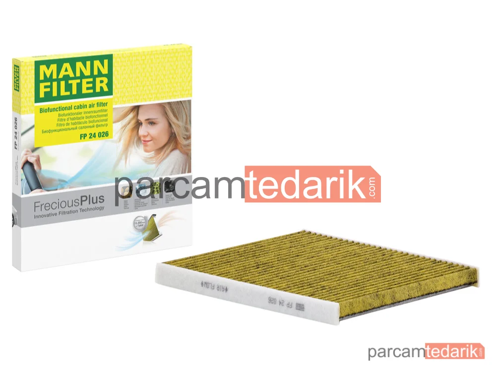 MANN FILTER FP24026 | Polen Filtresi — Antibakteriyel