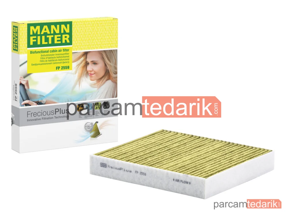 MANN FILTER FP2559 | Polen Filtresi — Karbonlu Ford C-Max 1.6 07-10