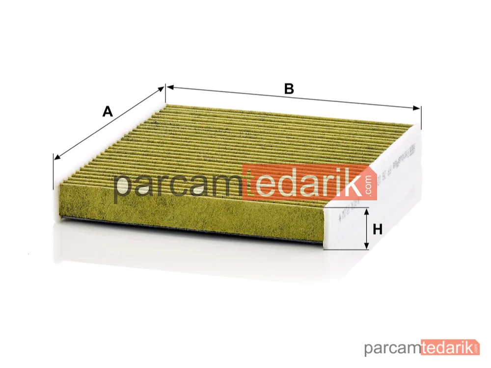 MANN FILTER FP26021 | Polen Filtresi — Karbonlu Seat Arona 1.0-1.5 TSİ 17=>, 1.6 TDİ 17=>