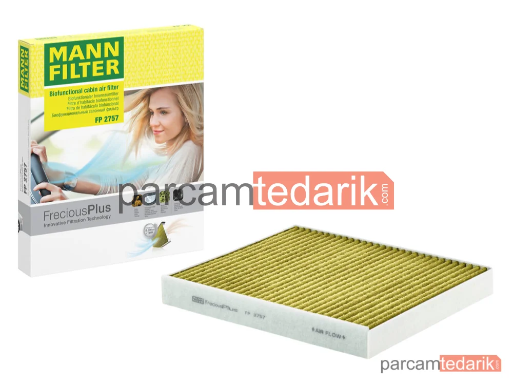 MANN FILTER FP2757 | Polen Filtresi — Karbonlu Oepl Astra G HB 1.8 16V 98-05