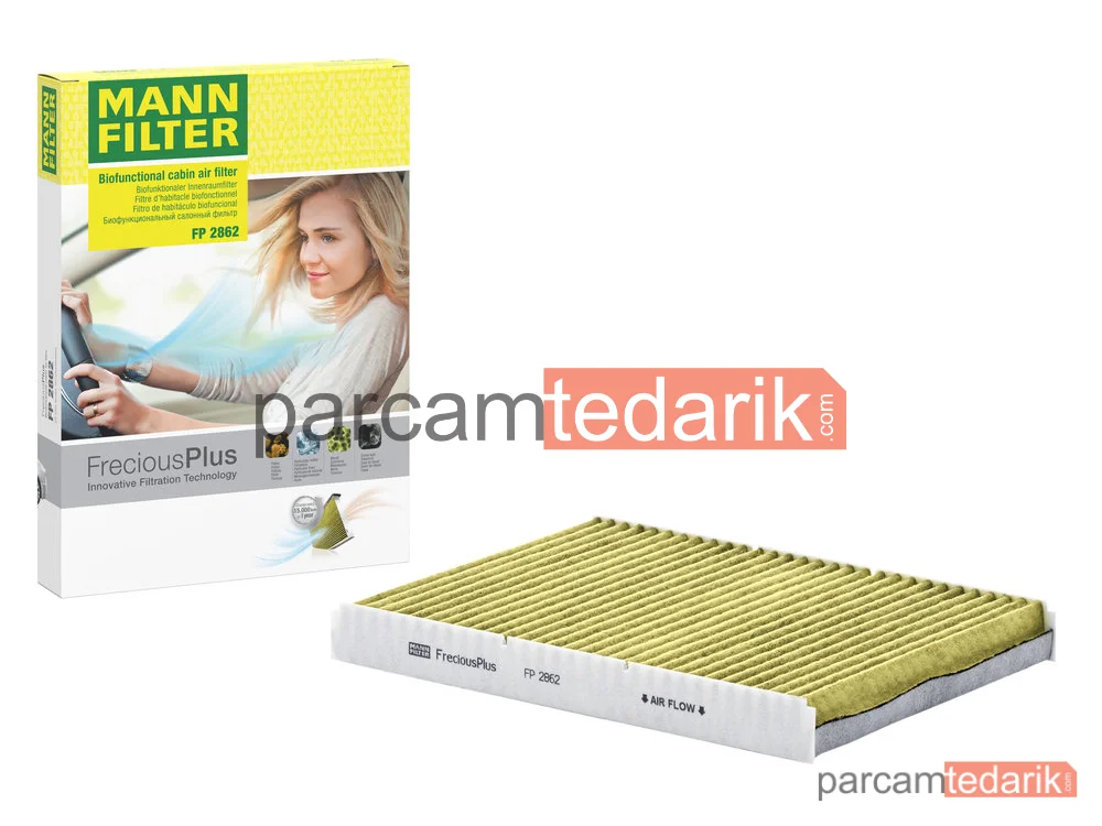 MANN FILTER FP2862 | Polen Filtresi — Karbonlu Audi A3 1.6 96-03