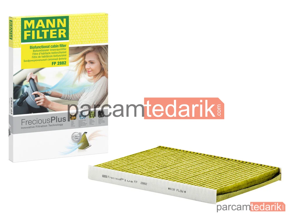 MANN FILTER FP2882 | Polen Filtresi — Karbonlu Audi A3 1.6 96-03