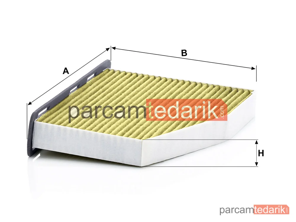 MANN FILTER FP2939 | Polen Filtresi — Karbonlu Audi A3 1.2 TSİ 10-12, 1.4 Tfsi 07-12, 1.6 03-12, 1.6 FSİ 03-07