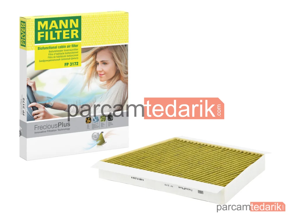MANN FILTER FP3172 | Polen Filtresi — Karbonlu Mercedes-Benz CLS C219 04-10