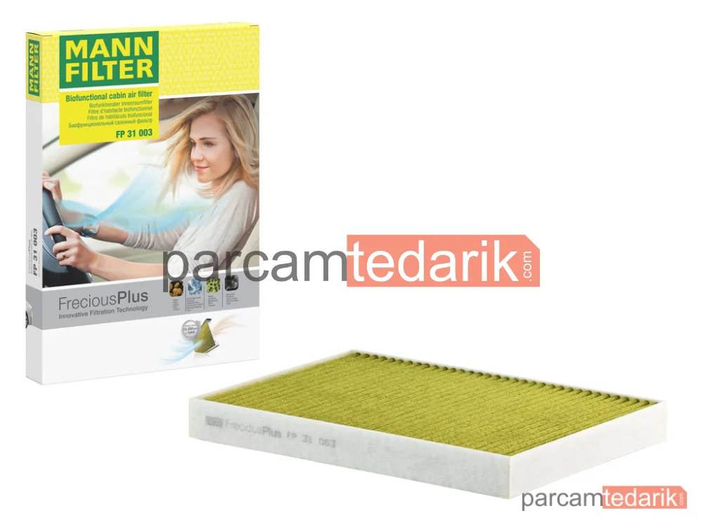 MANN FILTER FP31003 | Polen Filtresi — Karbonlu Audi A4 1.4 Tfsi 15-19