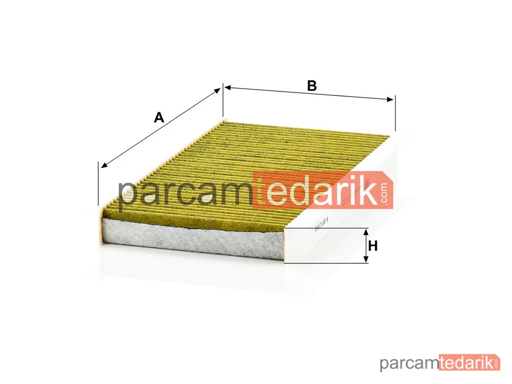 MANN FILTER FP3337 | Polen Filtresi — Fiat Croma 1.8-2.2 16V 05=>, 1.9 D Multijet 05=>, 2.4 D Multijet 05=>