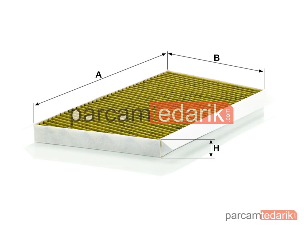 MANN FILTER FP3461 | Polen Filtresi — Karbonlu Mercedes-Benz C Serisi W203 00-07, C Serisi T-Model S203 01-07