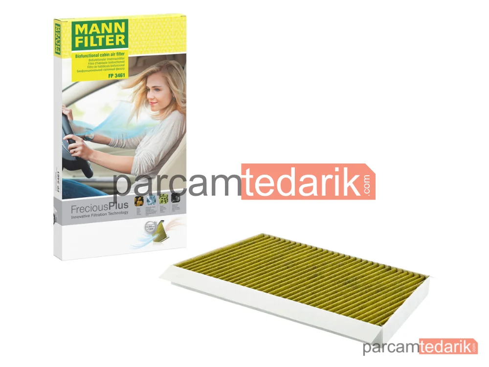 MANN FILTER FP3461 | Polen Filtresi — Karbonlu Mercedes-Benz C Serisi W203 00-07, C Serisi T-Model S203 01-07