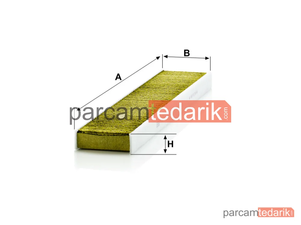 MANN FILTER FP5141 | Polen Filtresi — Karbonlu Ford Mondeo III 1.8 16V 00-07, 1.8 SCİ 03-07