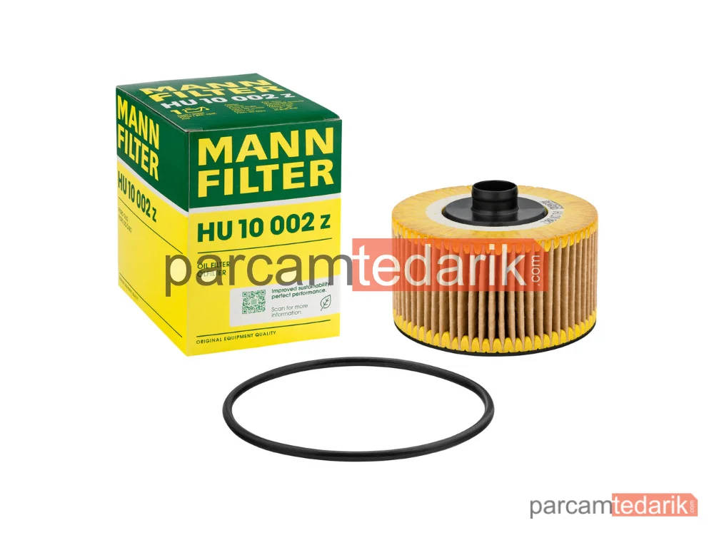 MANN FILTER HU10002Z | Yağ Filtresi — Renault Clio V 1.0 TCE H4D/1.3 TCE H5H 19 =>