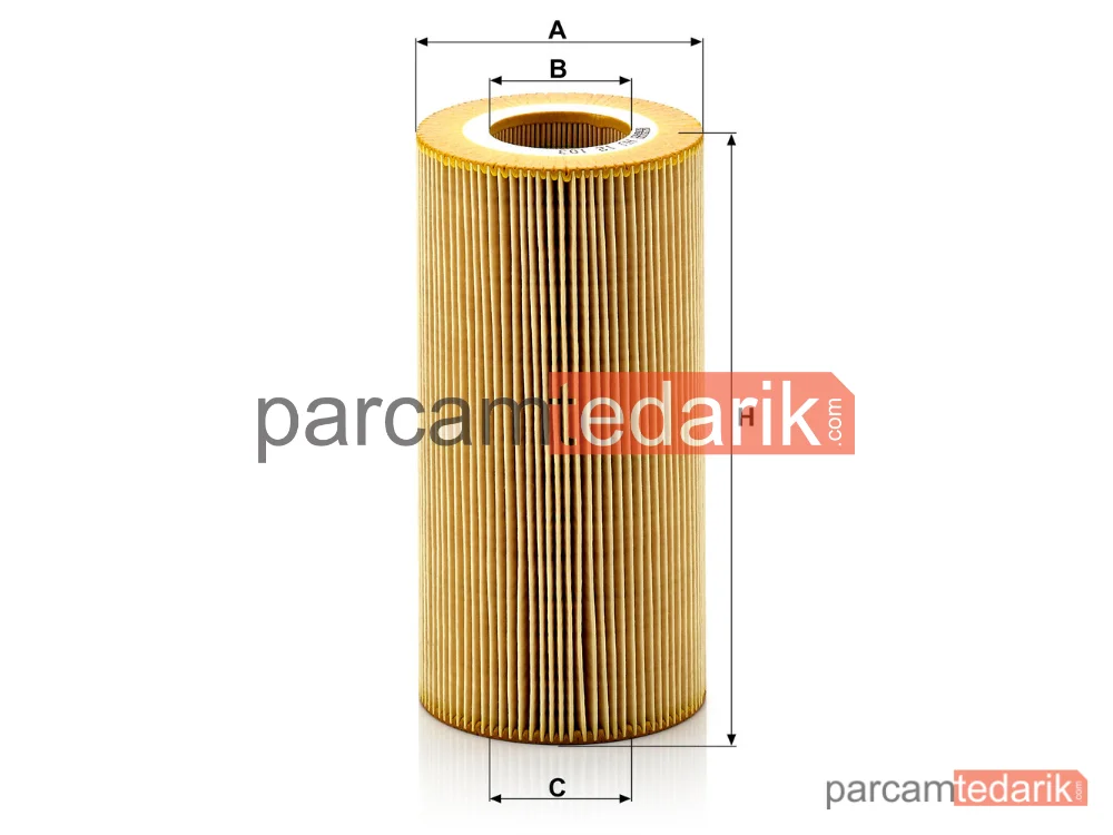 MANN FILTER HU12103X | Yağ Filtresi — DAF CF 13=>, XF 12=>, Temsa Safari 09=>, Safari Plus 09=>