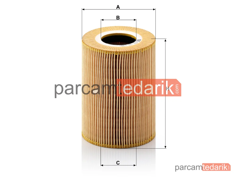 MANN FILTER HU1381X | Yağ Filtresi — MAN TGA 00=>, Neoplan Starliner 02=>