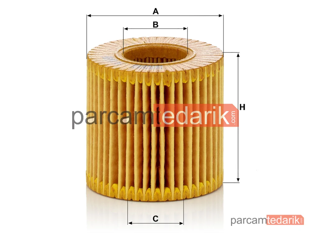 MANN FILTER HU6006Z | Yağ Filtresi — Toyota Verso 1.6-1.8 09-18
