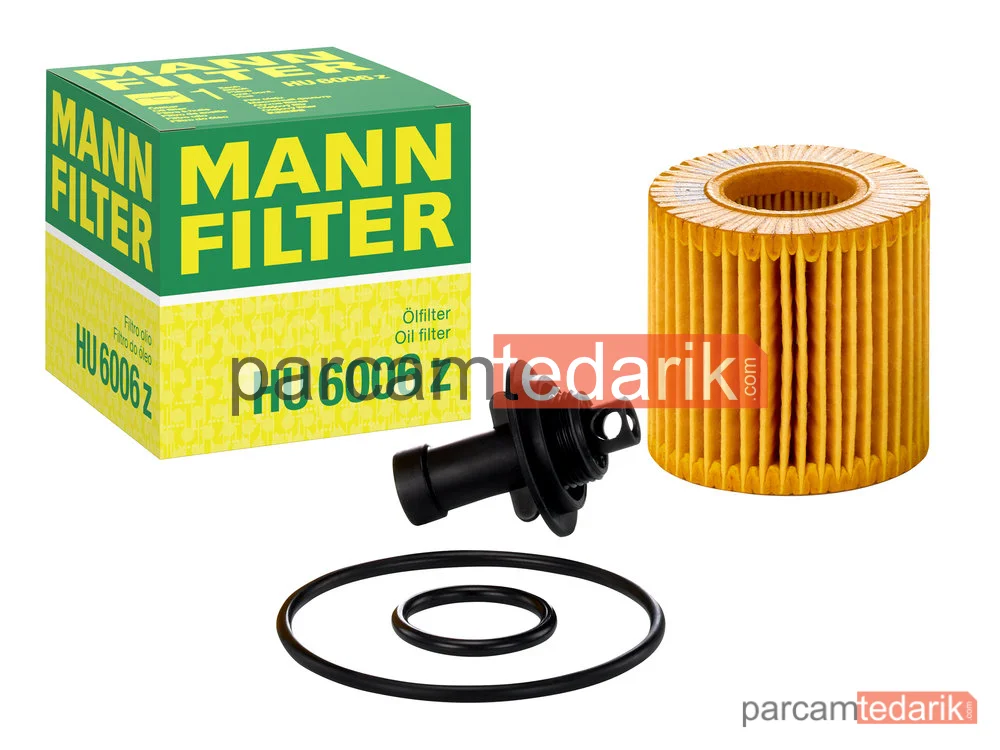 MANN FILTER HU6006Z | Yağ Filtresi — Toyota Verso 1.6-1.8 09-18