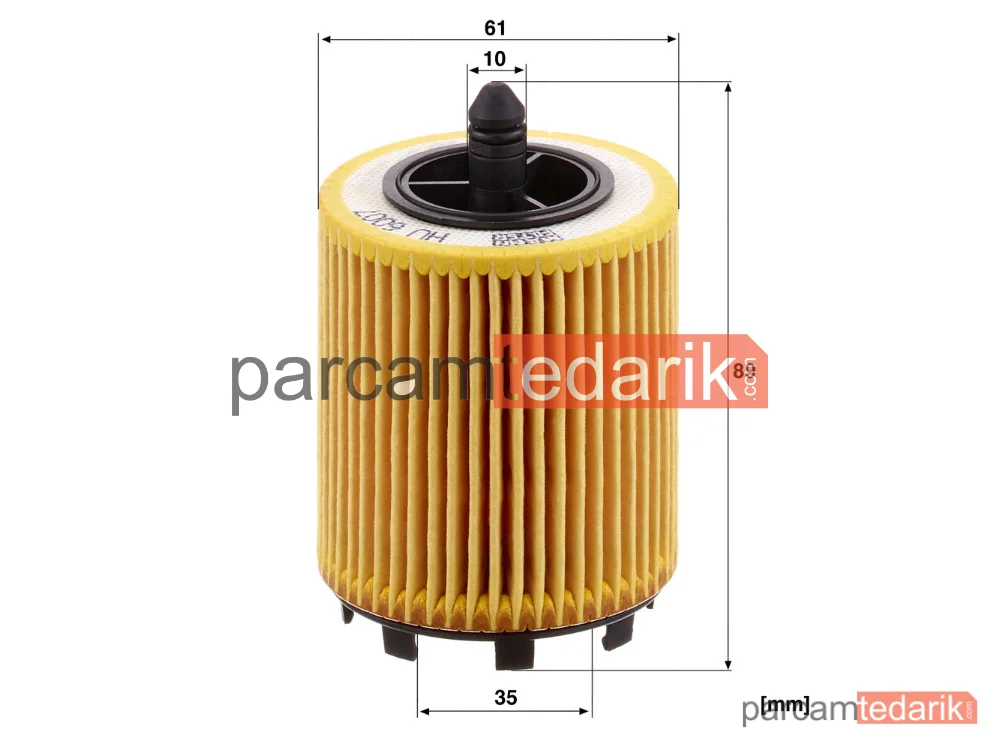 MANN FILTER HU6007X | Yağ Filtresi — Opel Speedster 2.2 00-05