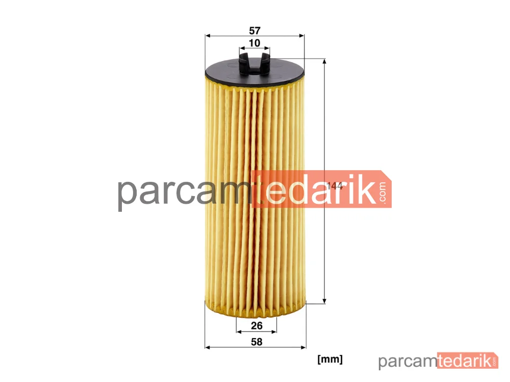MANN FILTER HU6008Z | Yağ Filtresi — Mercedes-Benz A Serisi W176 12-18
