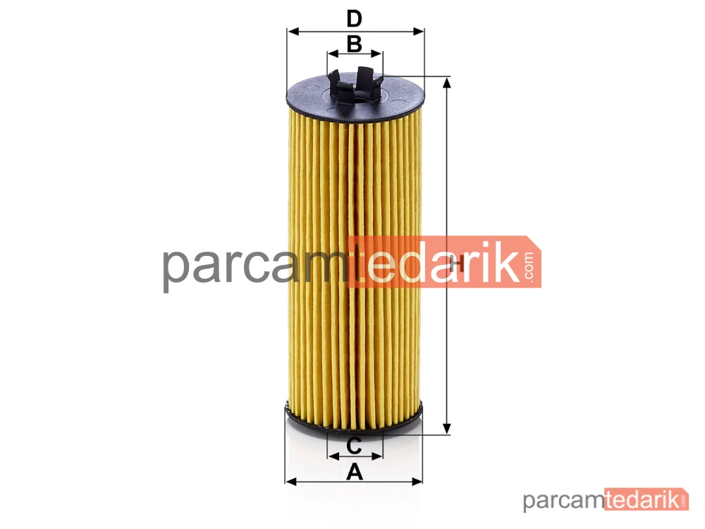 MANN FILTER HU6009Z | Yağ Filtresi — Fiat Freemont 3.6 11=>, 3.6 4X4 11=>, Dodge Avenger 3.6 12-14